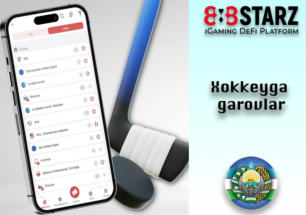 Tikish uchun xokkey tadbirini tanlash
